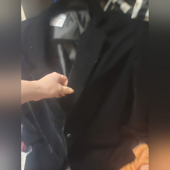 OLD NAVY BLACK VELVET BLAZER MEN'S SIZE XL - Picture 4 of 4